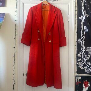 Vintage Red Coat